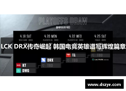 LCK DRX传奇崛起 韩国电竞英雄谱写辉煌篇章